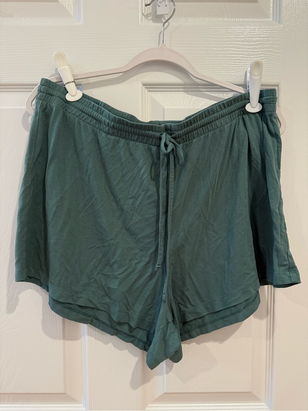 Auden Sage Green Drawstring Pajama Shorts
